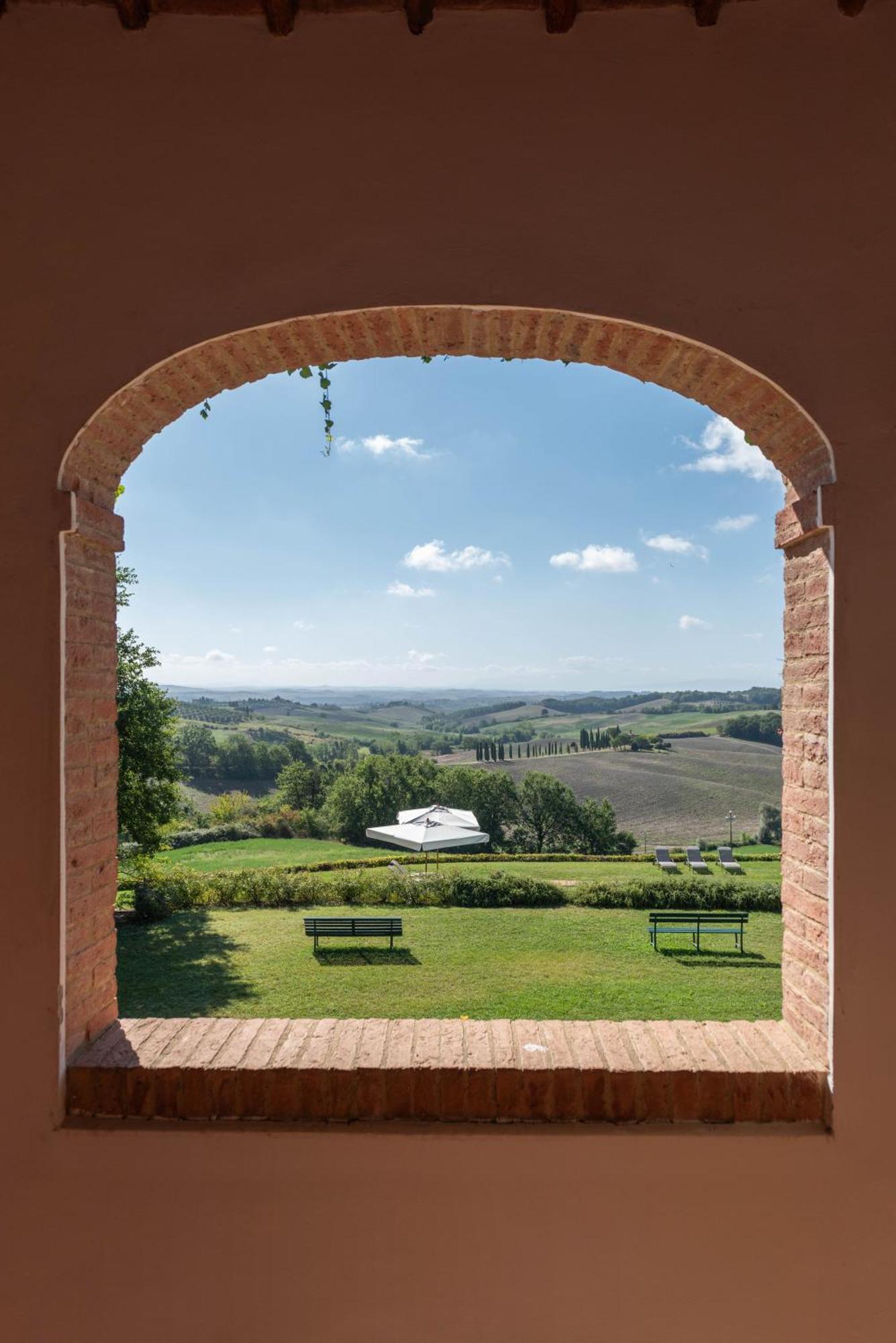 Villa Santa Virginia Siena Exterior foto
